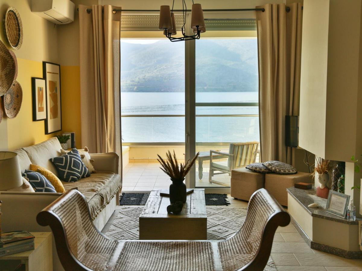 Beach House In Itea-Delphi المظهر الخارجي الصورة